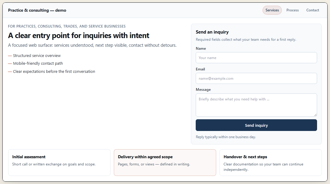 Preview of offer-page pattern